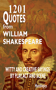 1201 Quotes from William Shakespeare eBook Cover