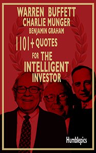 1101 Warren Buffett Charlie Munger and Benjamin Graham quotes eBook Cover